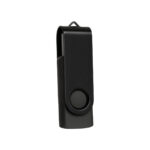 USB 231 NM - USB SELWIN 16 GB NEGRO MATE (NEGRO MATE / METAL / RUBBER)