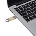 USB 332 BE - USB DEART 16 GB BEIGE (BEIGE / MADERA DE ARCE / METAL) - Imagen 3