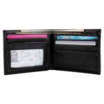 W 650 N - CARTERA IMERETI NEGRO (NEGRO / PIEL CORTE VACUNO / FORRO TEXTIL) - Imagen 2