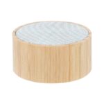 Z 080 BE - BOCINA NOYON (BEIGE / PLASTICO / BAMBU)