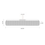 Z 1230 G - BOCINA HUDBA (GRIS / PLASTICO) - Imagen 6