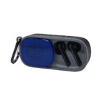 Z 1260 A - BOCINA CON AUDÍFONOS RIDE AZUL (AZUL / PLASTICO)