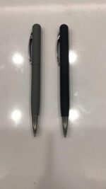 AL 19008 BOLIGRAFO AKRON  (GRIS / METAL/RUBBER) - Imagen 5