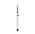 AL 7660 BOLIGRAFO LEYTON  (BLANCO / ALUMINIO)