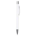 AL 17020 BOLIGRAFO TAGU  (BLANCO / METAL/RUBBER)