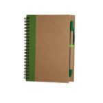 LE OO1 LIBRETA BOSTON  (VERDE / CARTÓN)