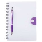 O 003 LIBRETA SPIRIT  (MORADO / PLÁSTICO)