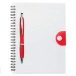 O 003 LIBRETA SPIRIT  (ROJO / PLÁSTICO)