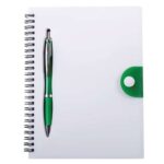 O 003 LIBRETA SPIRIT  (VERDE / PLÁSTICO)