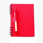 LE 008 LIBRETA ÓNIX  (ROJO / CARTÓN)