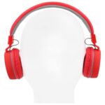SO 043 AUDIFONOS STRAUSS  (ROJO / PLÁSTICO)