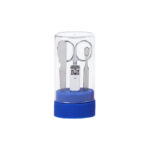 SET DE MANICURA LHASA AZUL BE-014A ( BE-014 / BE014 / ACCESORIOS DE BELLEZA )