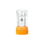 SET DE MANICURA LHASA NARANJA BE-014O ( BE-014 / BE014 / ACCESORIOS DE BELLEZA )