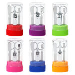 SET DE MANICURA LHASA ROSA BE-014RS ( BE-014 / BE014 / ACCESORIOS DE BELLEZA ) - Imagen 4