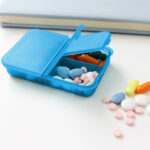 PASTILLERO CON TRES COMPARTIMENTOS ROSA BE-017RS ( BE-017 / BE017 / PASTILLEROS ) - Imagen 3
