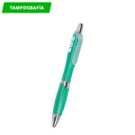 BOLÍGRAFO DE PLÁSTICO VERDE BL-017V ( BL-017 / BL017 / BOLÍGRAFOS,TINTA NEGRA ) - Imagen 3