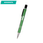 BOLÍGRAFO DE PLÁSTICO TOLEDO VERDE BL-023V ( BL-023 / BL023 / BOLÍGRAFOS,TINTA NEGRA ) - Imagen 2