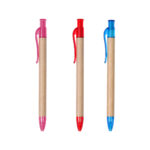 BOLÍGRAFO ECOLÓGICO CAIRO ROSA BL-030RS ( BL-030 / BL030 / BOLÍGRAFOS,TINTA NEGRA ) - Imagen 3