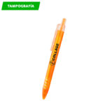 BOLÍGRAFO DE PLÁSTICO EVIA NARANJA BL-038O ( BL-038 / BL038 / BOLÍGRAFOS,TINTA NEGRA ) - Imagen 2