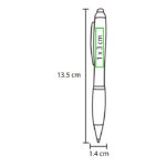 BOLÍGRAFO DE PLÁSTICO LANÚS NARANJA BL-070O ( BL-070 / BL070 / BOLÍGRAFOS,TINTA NEGRA ) - Imagen 2