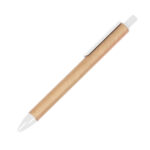 BOLÍGRAFO ECOLÓGICO KUFA BLANCO BL-097B ( BL-097 / BL097 / BOLÍGRAFOS,TINTA NEGRA )
