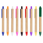 BOLÍGRAFO ECOLÓGICO KUFA NARANJA BL-097O ( BL-097 / BL097 / BOLÍGRAFOS,TINTA NEGRA ) - Imagen 3