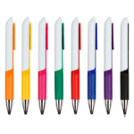 BOLÍGRAFO DE PLÁSTICO KORD NARANJA BL-109O ( BL-109 / BL109 / TINTA AZUL,BOLÍGRAFOS ) - Imagen 2