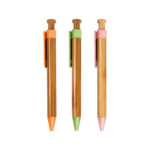 BOLÍGRAFO DE BAMBÚ JENA NARANJA BL-111O ( BL-111 / BL111 / BOLÍGRAFOS,TINTA NEGRA ) - Imagen 7