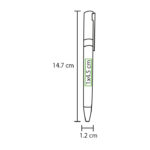 BOLÍGRAFO EN ALUMINIO RIZE GRIS BL-118G ( BL-118 / BL118 / BOLÍGRAFOS,TINTA NEGRA ) - Imagen 3