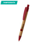 BOLÍGRAFO DE BAMBÚ MALAGA NEGRO BL-126N ( BL-126 / BL126 / TINTA NEGRA ) - Imagen 2