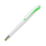 BOLÍGRAFO DE PLÁSTICO LECCO VERDE BL-127V ( BL-127 / BL127 / BOLÍGRAFOS,TINTA AZUL )