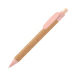 BOLÍGRAFO DE CORCHO CANTABRIA ROSA BL-128RS ( BL-128 / BL128 / BOLÍGRAFOS )