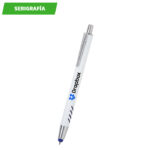 BOLÍGRAFO DE ALUMINIO BLANCO FORLI NARANJA BL-129O ( BL-129 / BL129 / BOLÍGRAFOS,TINTA NEGRA ) - Imagen 4
