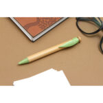 BOLÍGRAFO DE BAMBÚ TUDELA BEIGE BL-139BE ( BL-139 / BL139 / OFICINA,TINTA NEGRA,BOLÍGRAFOS ) - Imagen 4
