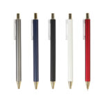 BOLÍGRAFO LOMÉ GRIS BL-155G ( BL-155 / BL155 / TINTA AZUL,BOLÍGRAFOS ) - Imagen 2