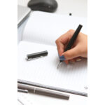 BOLÍGRAFO SÁTER PLATA BL-195S ( BL-195 / BL195 / BOLÍGRAFOS,TINTA AZUL ) - Imagen 4