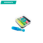 SET DE 4 MARCADORES PEKIN TRANSPARENTE DK-033 ( DK-033 / DK033 / MARCA TEXTOS ) - Imagen 3