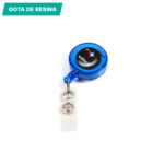PORTA GAFETE TRANSLÚCIDO NEGRO DK-052N ( DK-052 / DK052 /  ) - Imagen 2