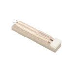 SET ESCOLAR UVIRA BEIGE DK-090BE ( DK-090 / DK090 / OFICINA )