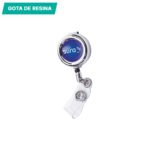 PORTA GAFETE METÁLICO PLATA EX-015S ( EX-015 / EX015 /  ) - Imagen 3