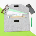 CARPETA AUGAN GRIS CLARO EX-095G ( EX-095 / EX095 / PORTA LAPTOP ) - Imagen 4