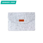 CARPETA AUGAN GRIS CLARO EX-095G ( EX-095 / EX095 / PORTA LAPTOP ) - Imagen 3