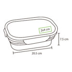 CONTENEDOR DOUGLAS AZUL HM-026A ( HM-026 / HM026 / CONTENEDORES DE ALIMENTOS ) - Imagen 6