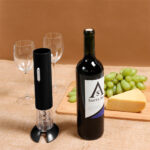 ABRE VINOS AUTOMÁTICO NEGRO HM-031 ( HM-031 / HM031 / TABLAS DE QUESO Y SETS DE VINO ) - Imagen 2
