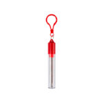 POPOTE METÁLICO ROJO HM-037R ( HM-037 / HM037 / ,CUBIERTOS )