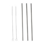 SET DE 3 POPOTES LEH PLATA HM-040 ( HM-040 / HM040 / CUBIERTOS ) - Imagen 2