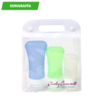 SET DE 3 BOTELLAS VARANSI BLANCO HM-041 ( HM-041 / HM041 / ACCESORIOS DE BELLEZA,ACCESORIOS DE VIAJE ) - Imagen 3