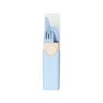 SET DE CUBIERTOS TEROI AZUL CLARO HM-046A ( HM-046 / HM046 / CUBIERTOS,ALIMENTOS )