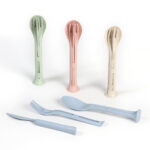 SET DE CUBIERTOS BEKASI BEIGE HM-065BE ( HM-065 / HM065 / CUBIERTOS,ALIMENTOS ) - Imagen 2