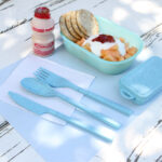 SET DE CUBIERTOS SERANG VERDE AQUA HM-066V ( HM-066 / HM066 / CUBIERTOS ) - Imagen 2